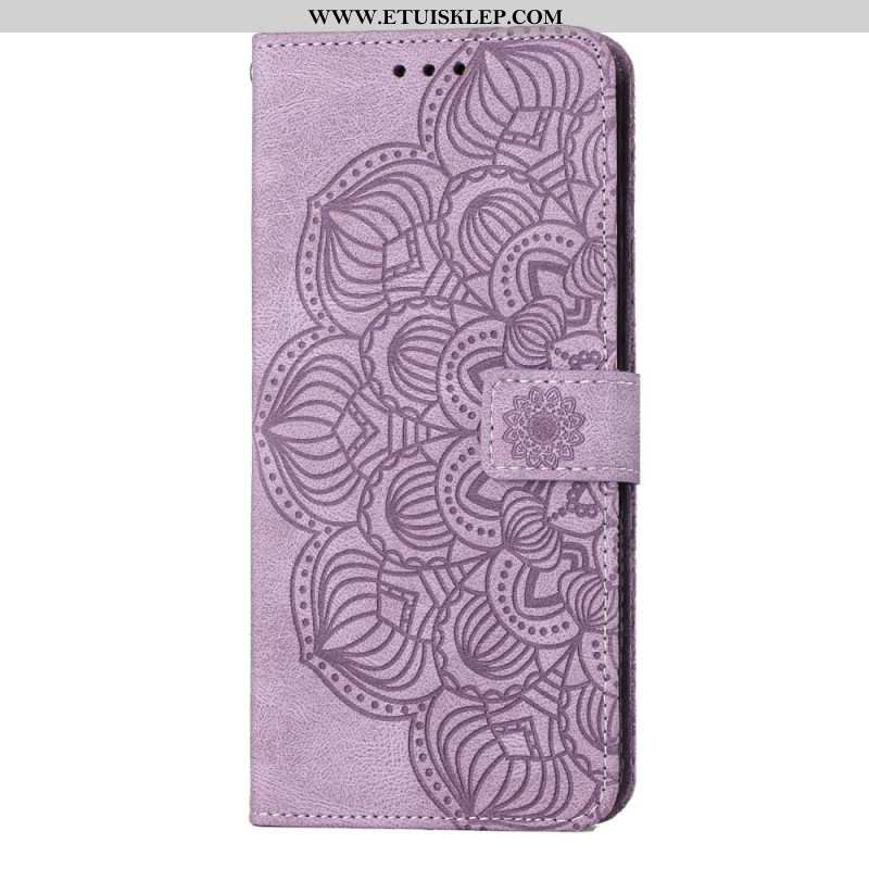 Obudowa Etui Na Telefon do Samsung Galaxy S23 5G z Łańcuch Paskowata Mandala